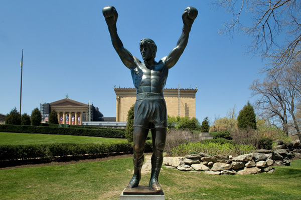 Rocky Statue